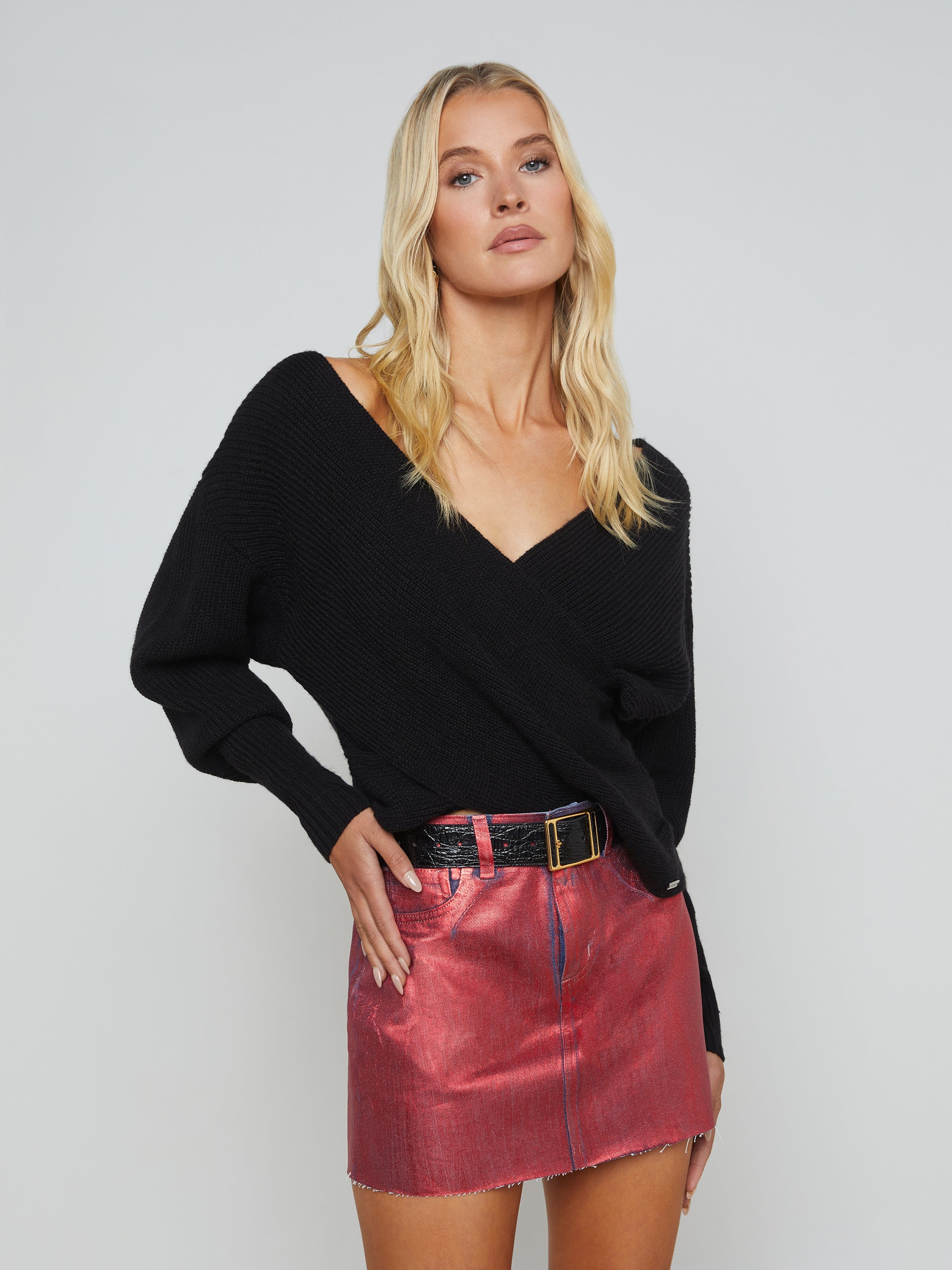 Antonella Crossover Sweater - 2