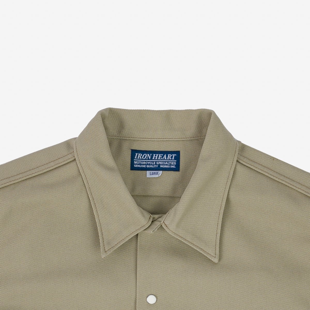 IHSH-364-KHA 11oz T/C Mechanic Shirt - Khaki - 8