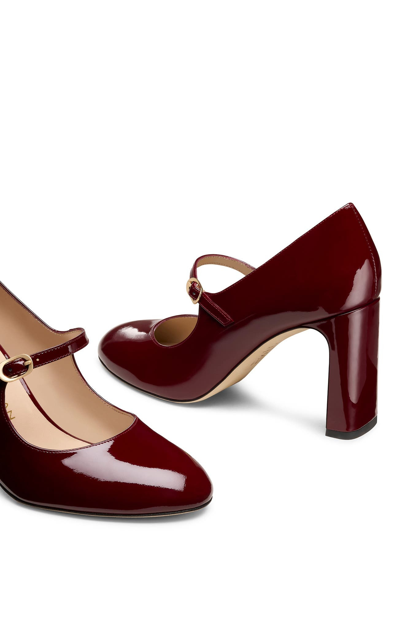 Stuart Weitzman Babette Mary Jane 85 Pump in Rosewood at Nordstrom - 4