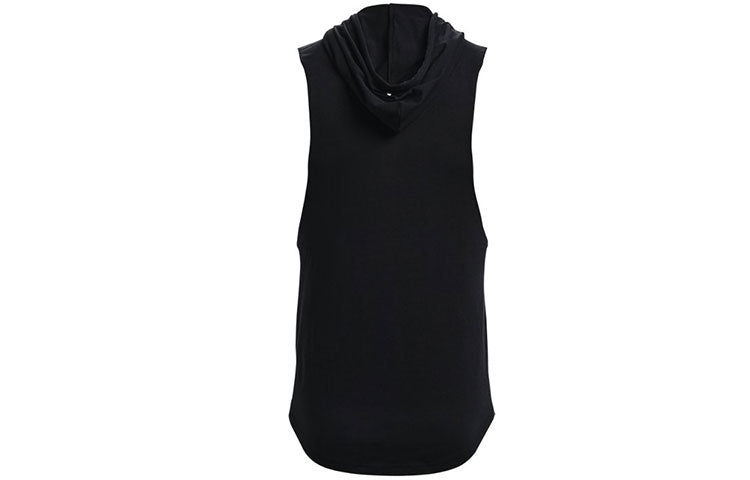 Under Armour Project Rock Gym Hoodie Sleeveless 'Black' 1365215-001 - 2