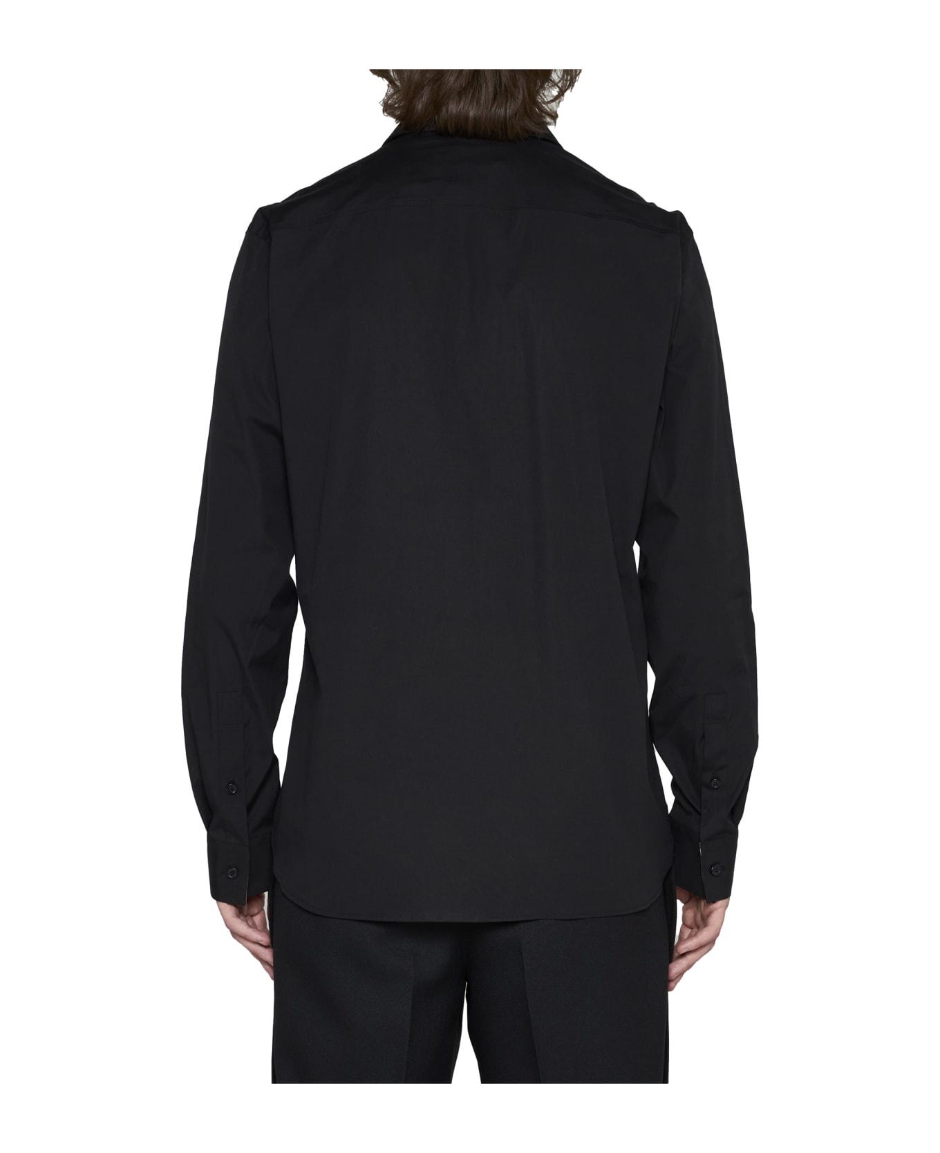 Sherfield Shirt In Black Cotton - 3