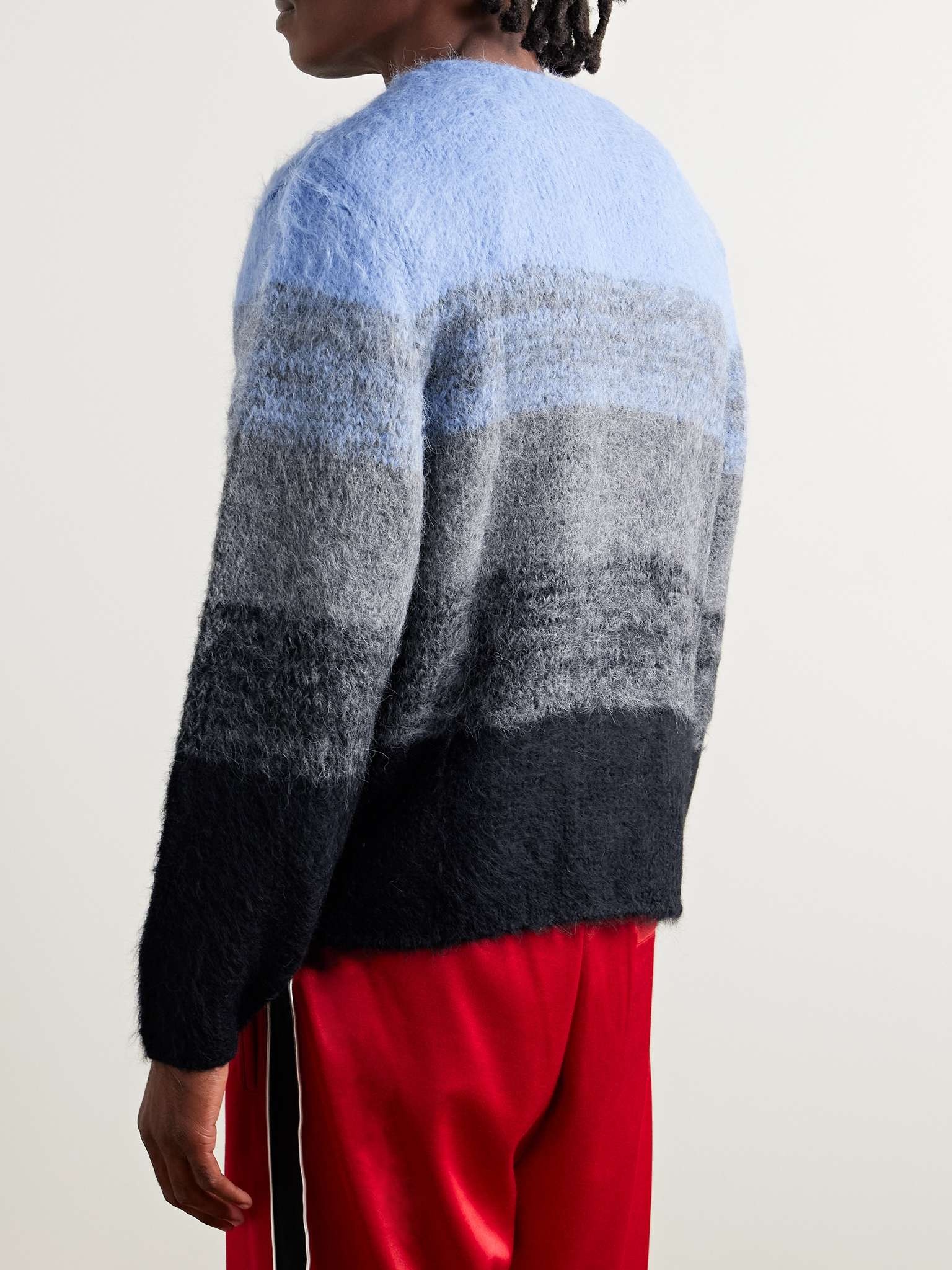 Thistle Ombré Alpaca-Blend Sweater - 3