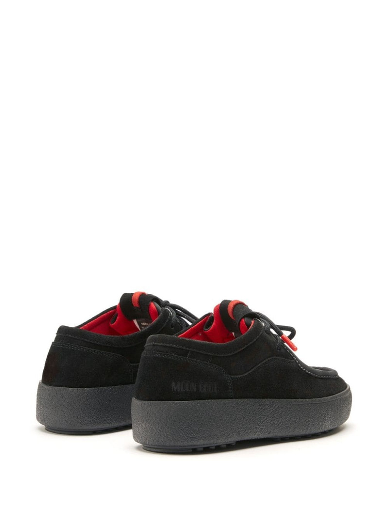 Mtrack Wallaby panelled suede boots 3
