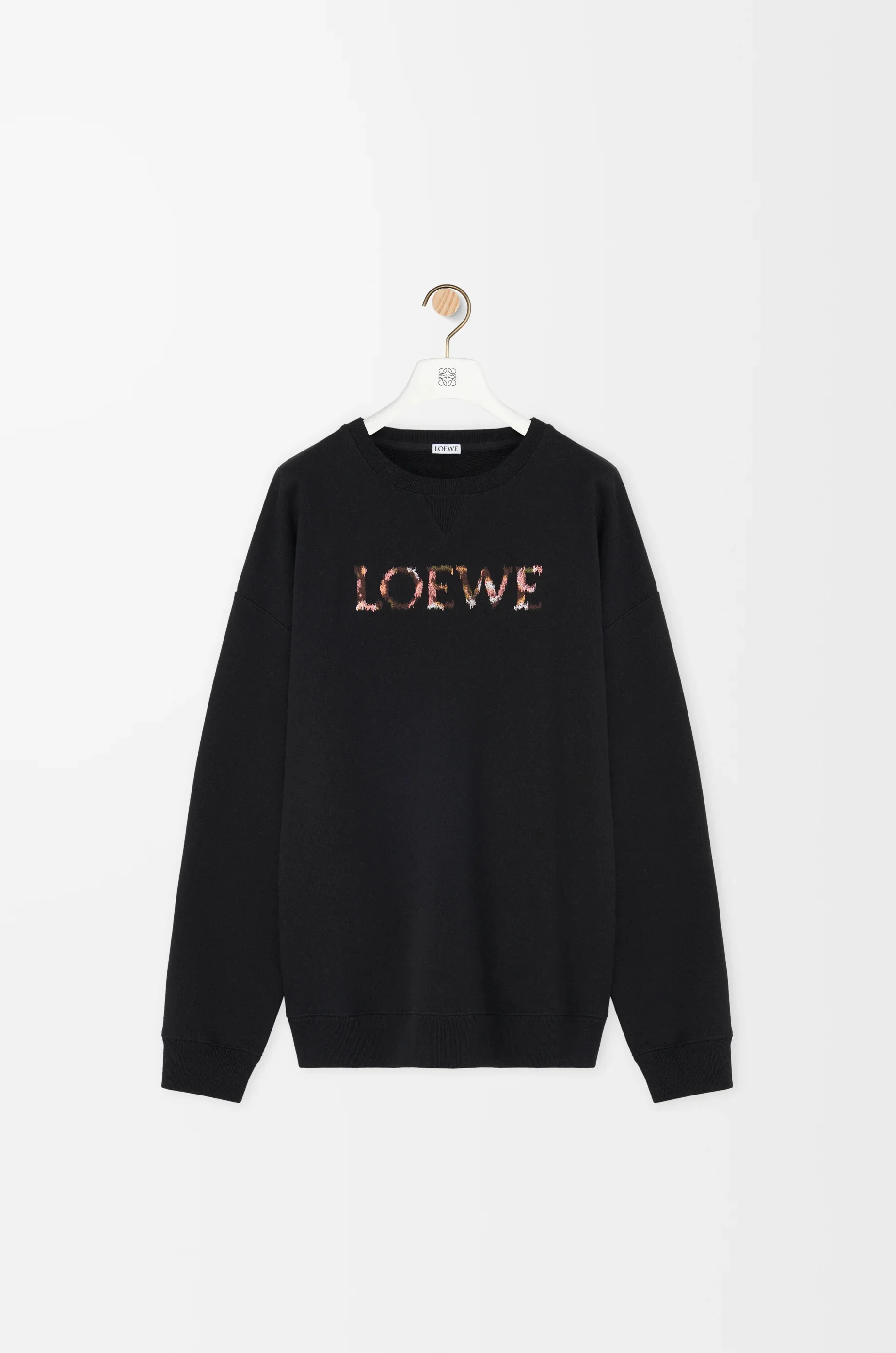 Regular fit sweatshirt in cotton - 1