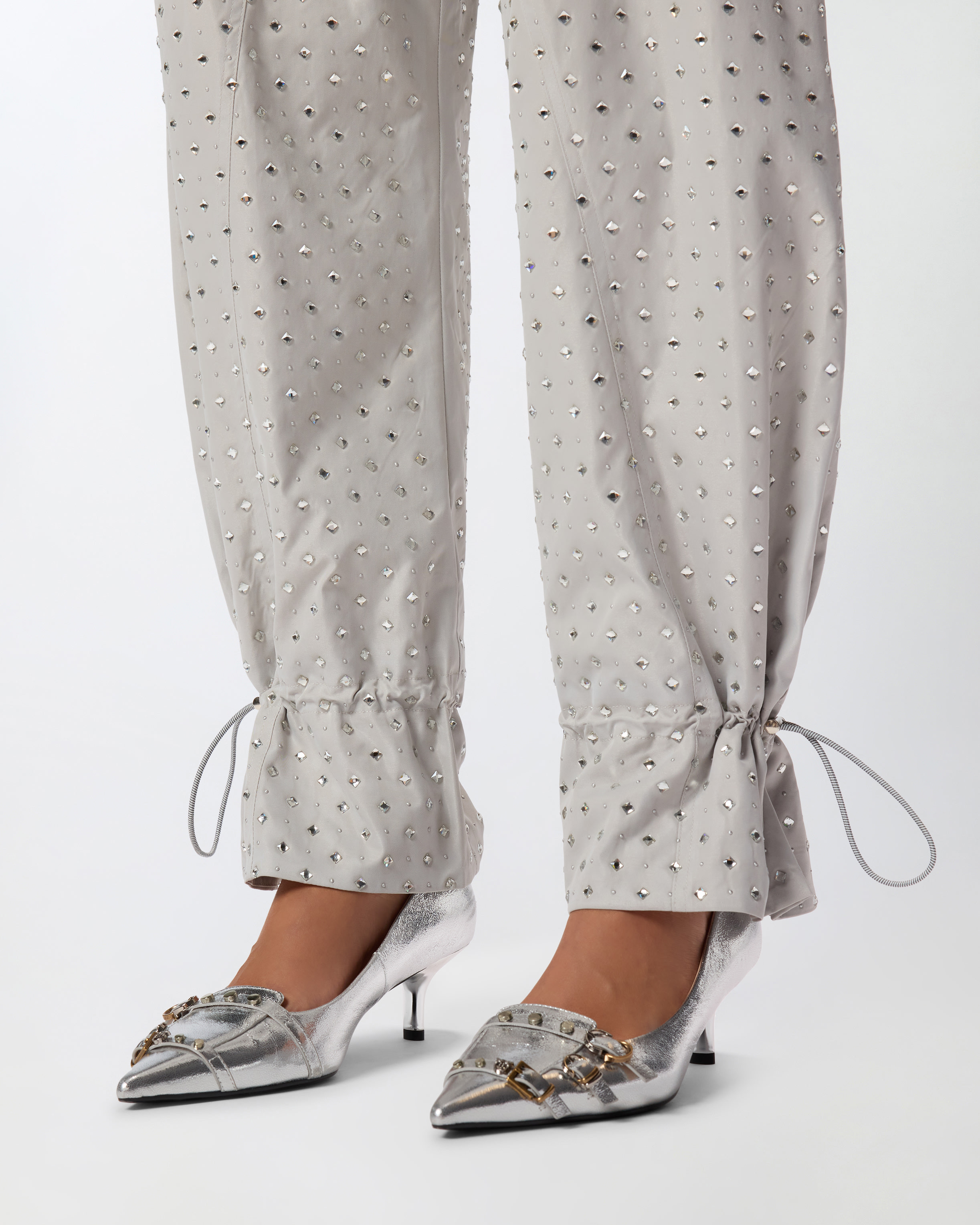 TROUSERS WITH RHINESTONES AND STUDS - 5