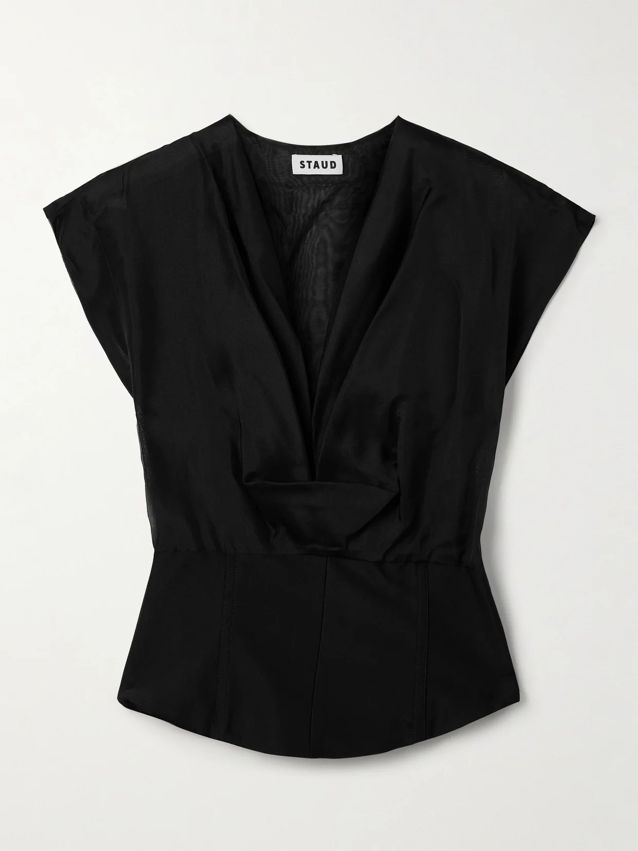 Pinnacle Silk-organza And Faille Top - 1