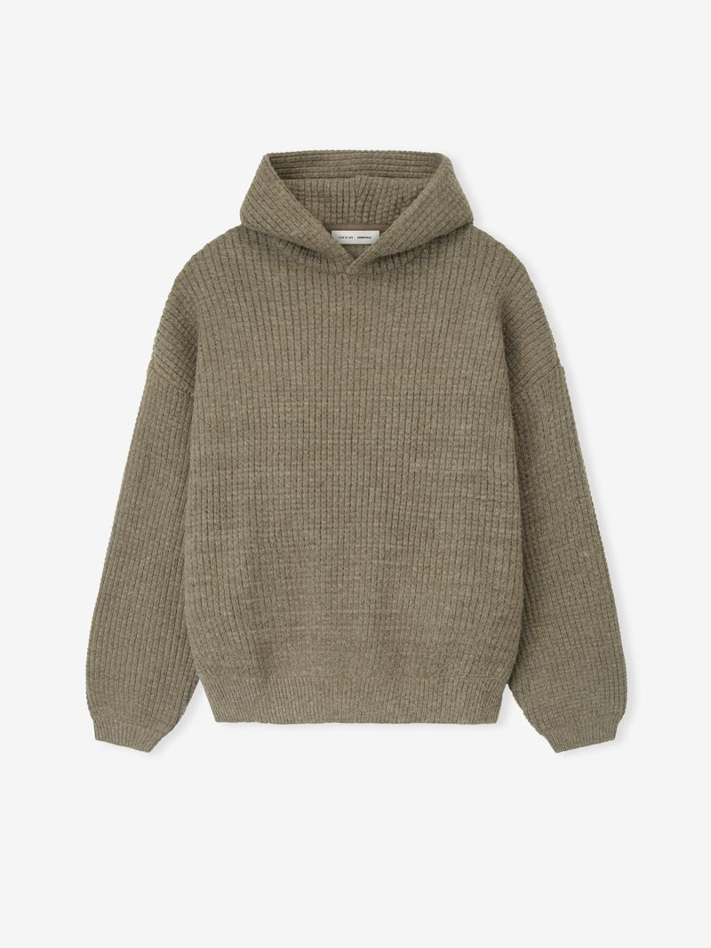 Heavy Waffle 90's Hoodie - 1