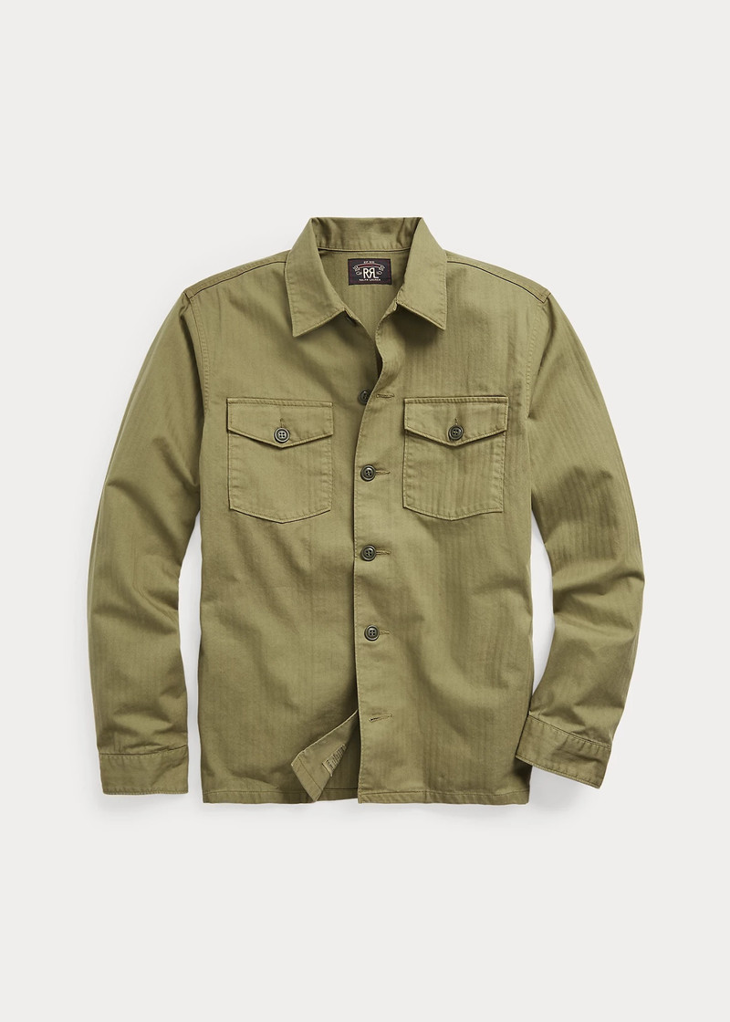 Herringbone Twill Shirt 1