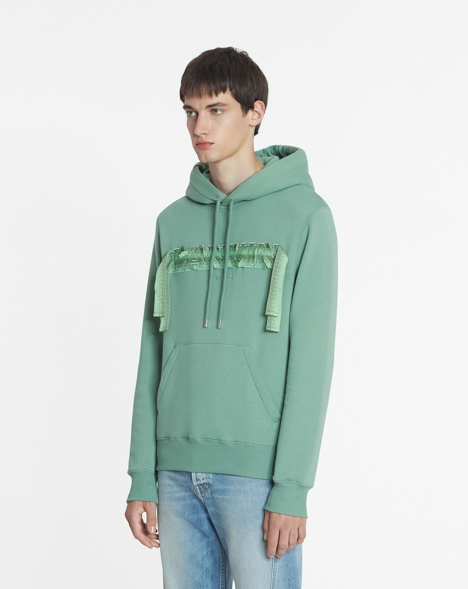 LANVIN CURB LACE HOODIE - 3