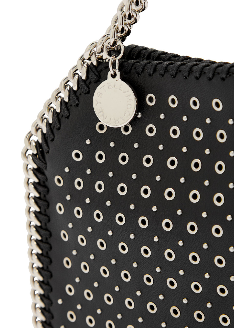 Stella Mccartney Falabella Eyelet Faux Leather top Handle bag - 3