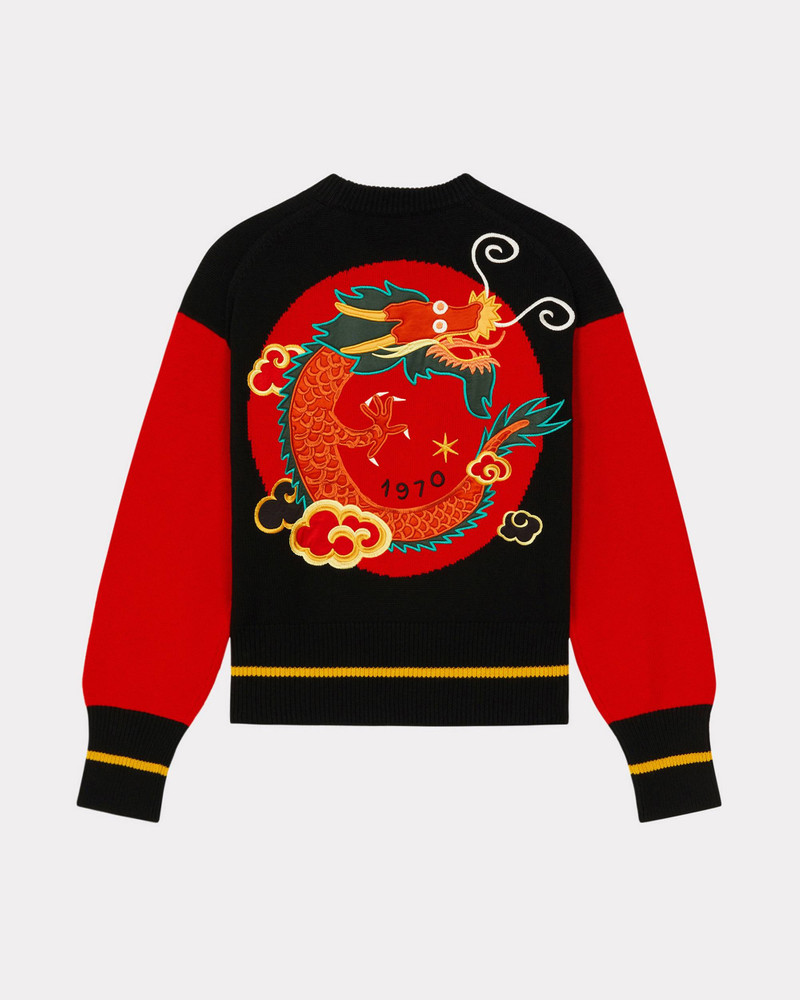 KENZO 'Year of the Dragon' embroidered genderless jumper outlook