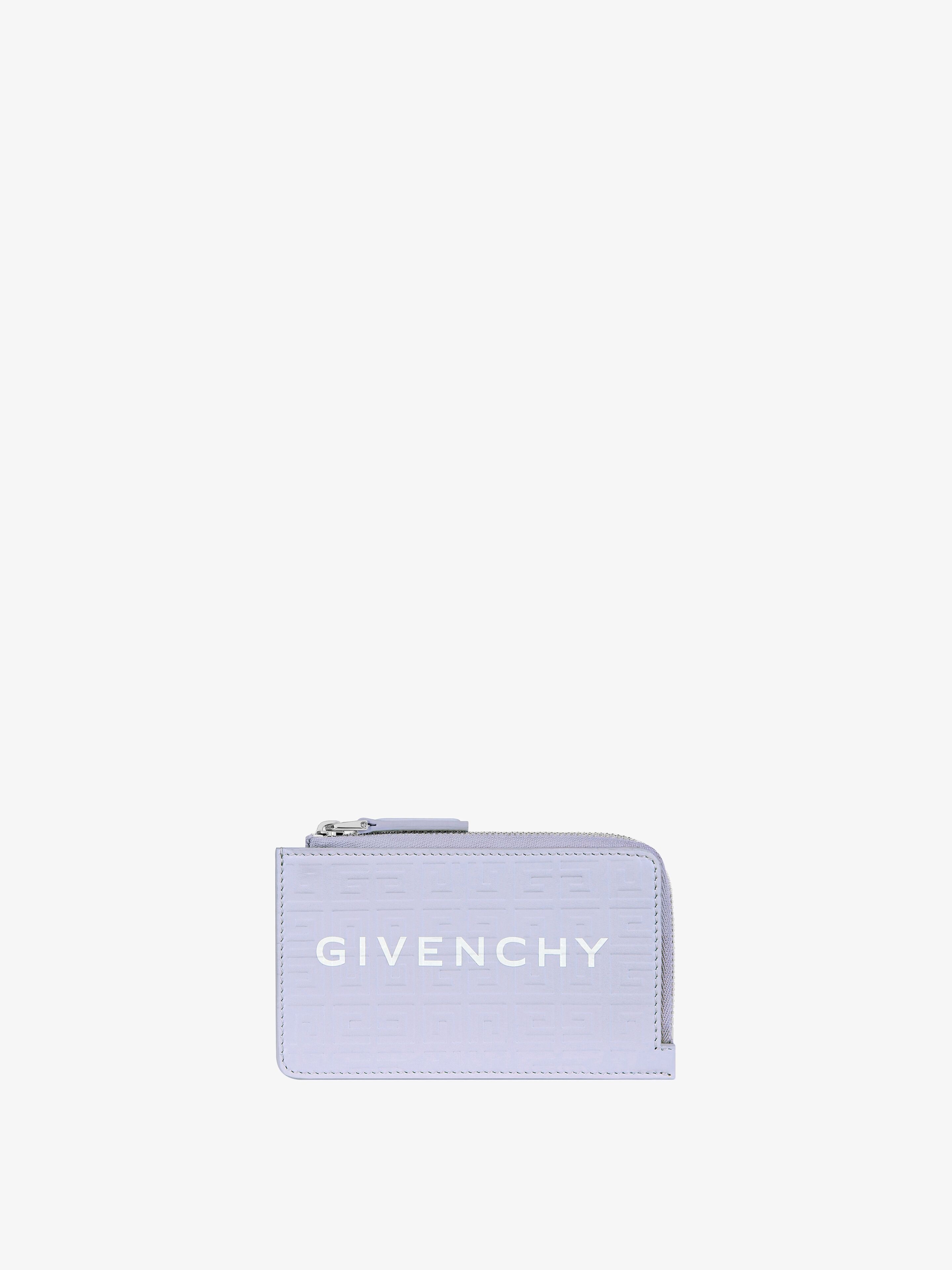 GIV CUT ZIPPED CARDHOLDER IN 4G LEATHER - 1