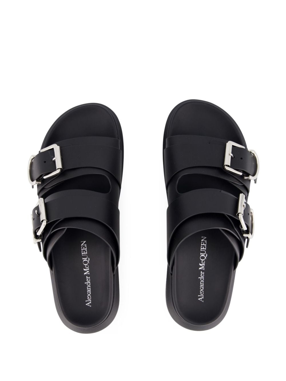buckle-strap sandals - 4