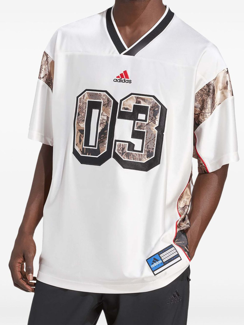 adidas camouflage-panel T-shirt outlook