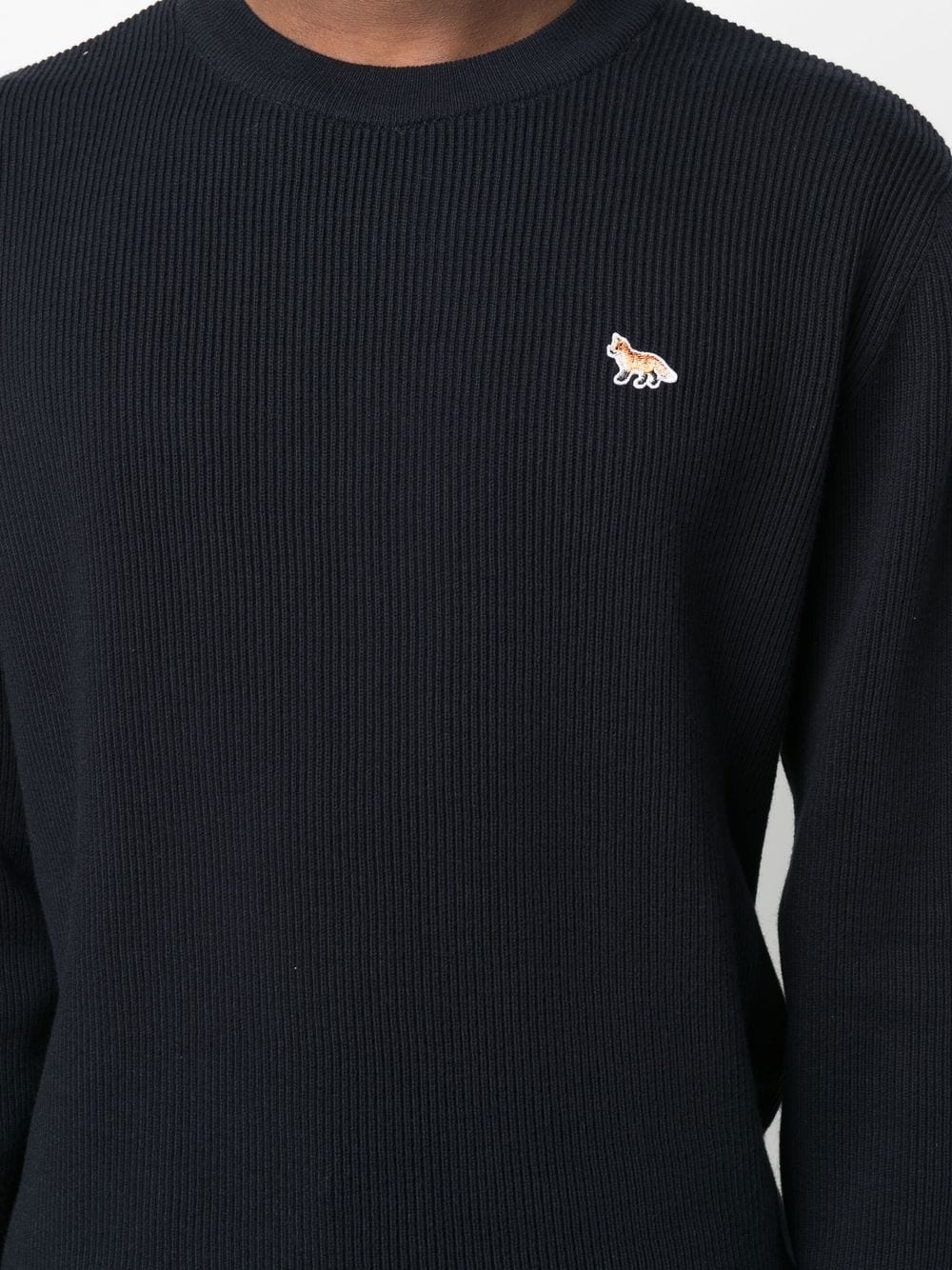 logo-patch detail sweatshirt - 5