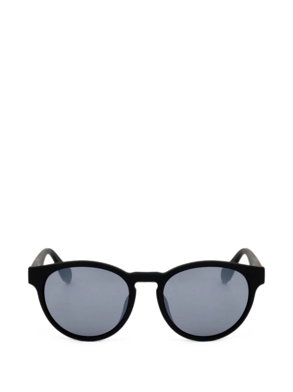 logo-print round-frame sunglasses - 1