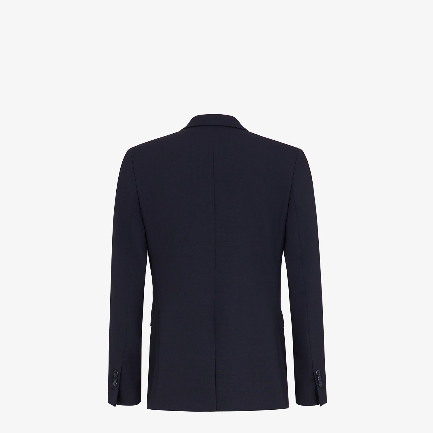 Blazer in blue cool wool - 2