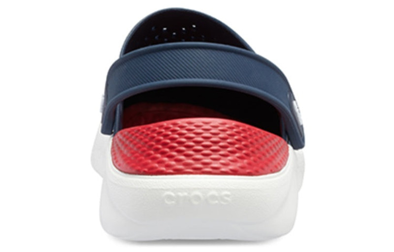 crocs Crocs LiteRide Shoe Beach Sandals Unisex Blue Red 204592-4CC outlook