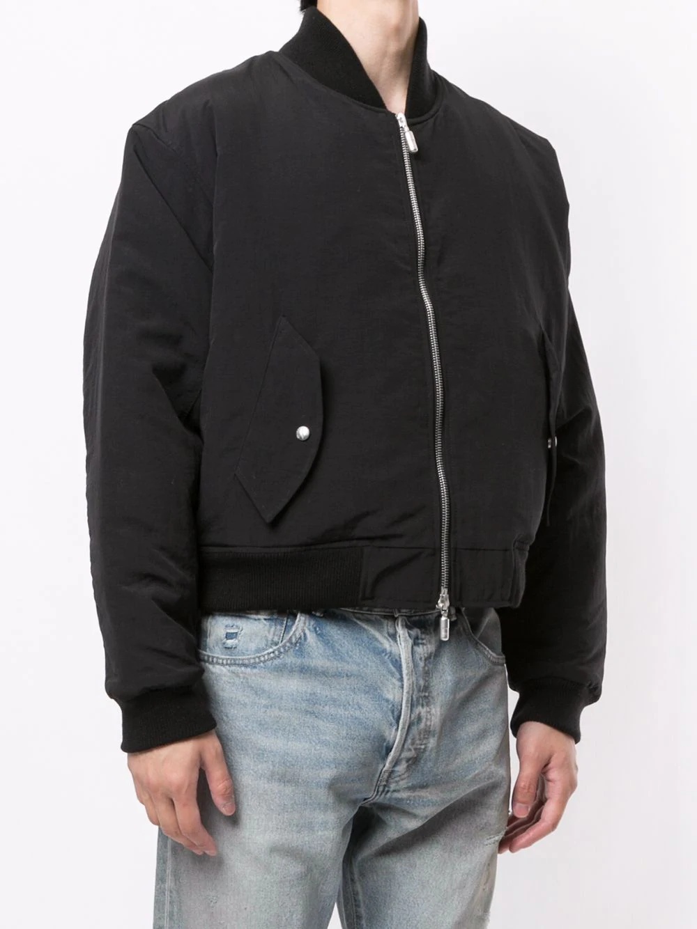 long-sleeve bomber jacket - 3