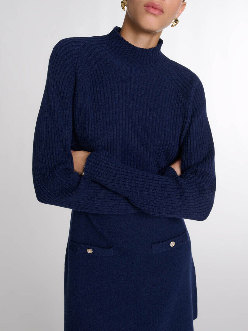 Knit 2-in-1 short dress 7