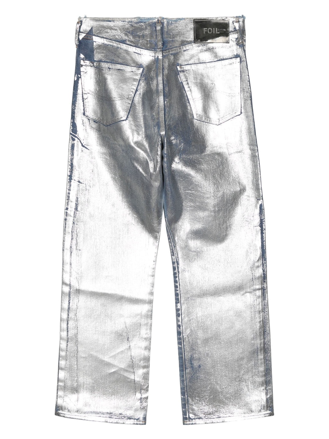 Foil Denim Pants - 2