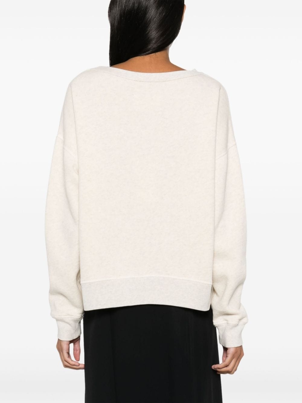 Logo cotton sweatshirt - 4