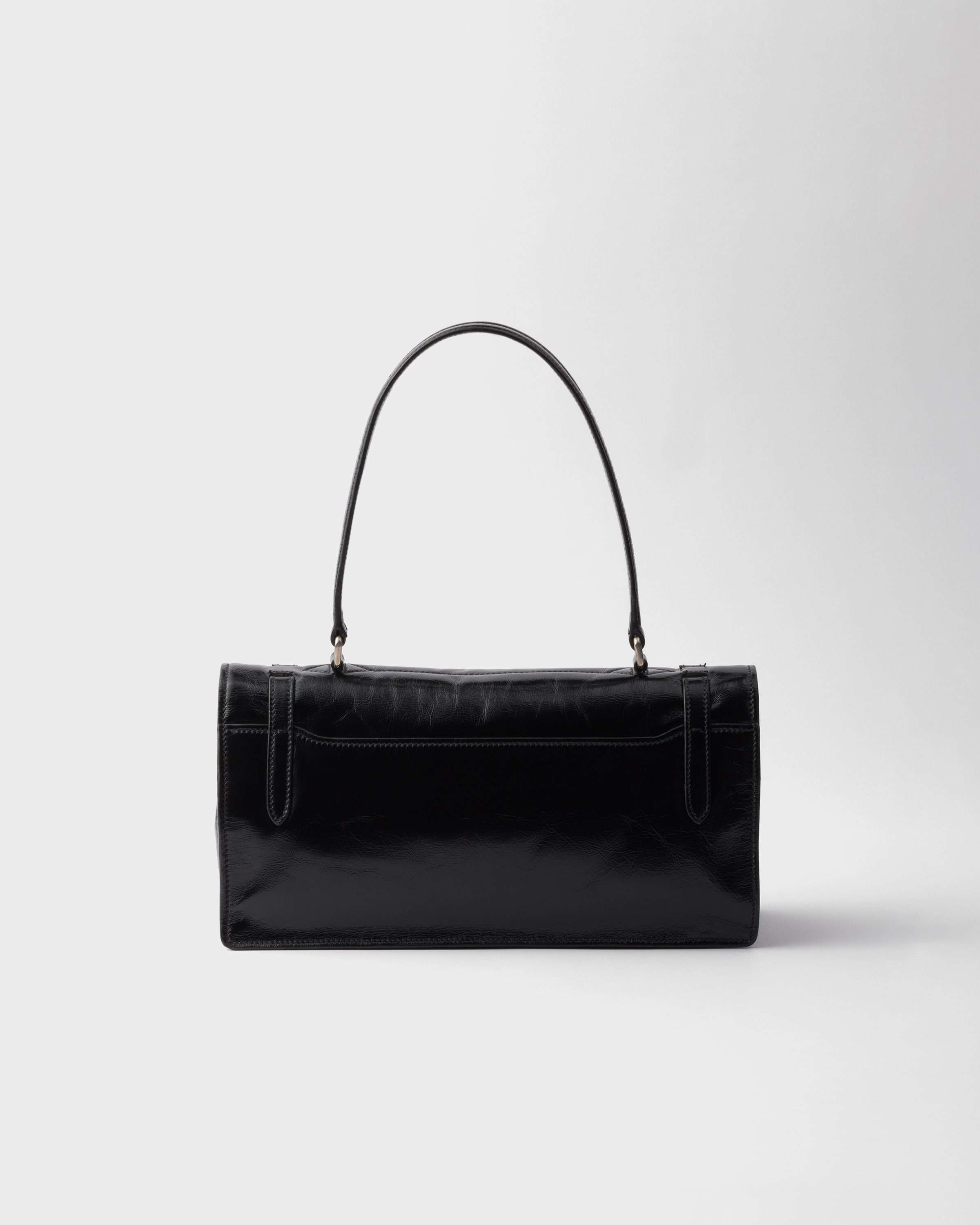 Medium leather handbag - 3