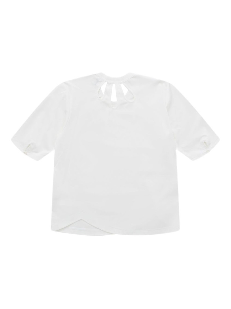 Noir Kei Ninomiya crew-neck short-sleeve T-shirt outlook