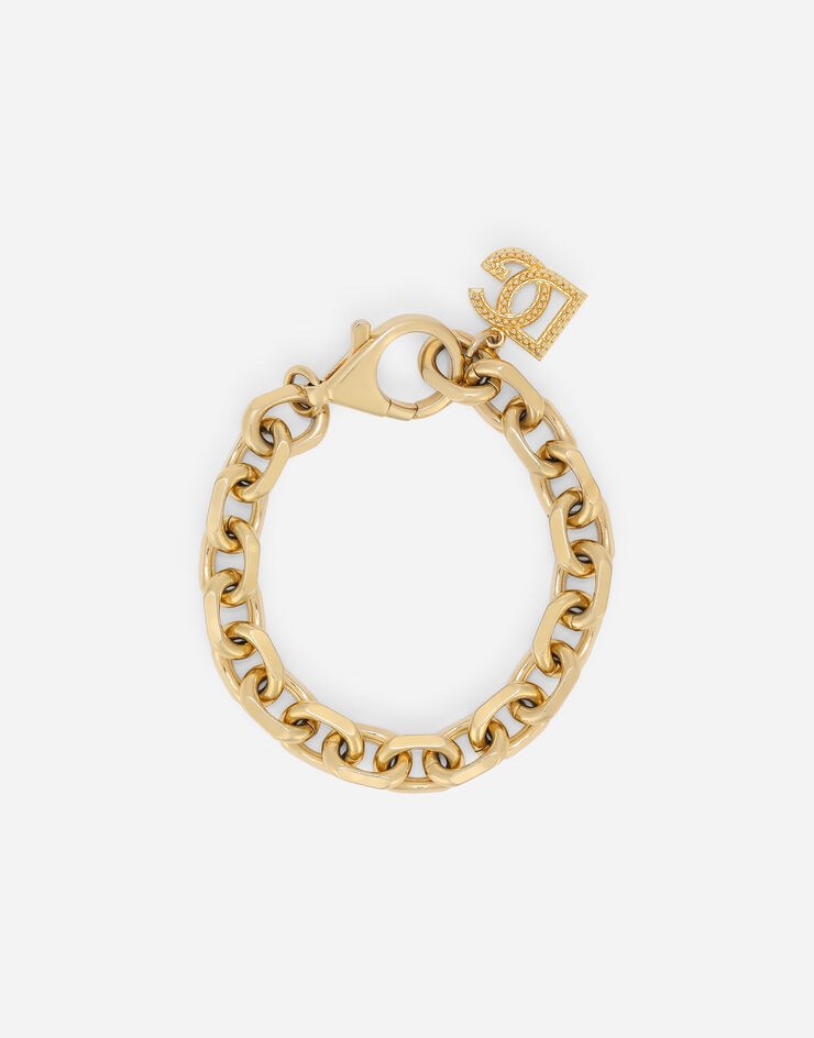 Gold chain bracelet - 1