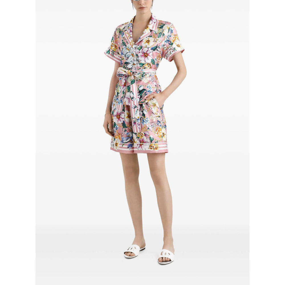 Dolce & Gabbana Pink Shorts - Knee-Length Shorts Women - 2