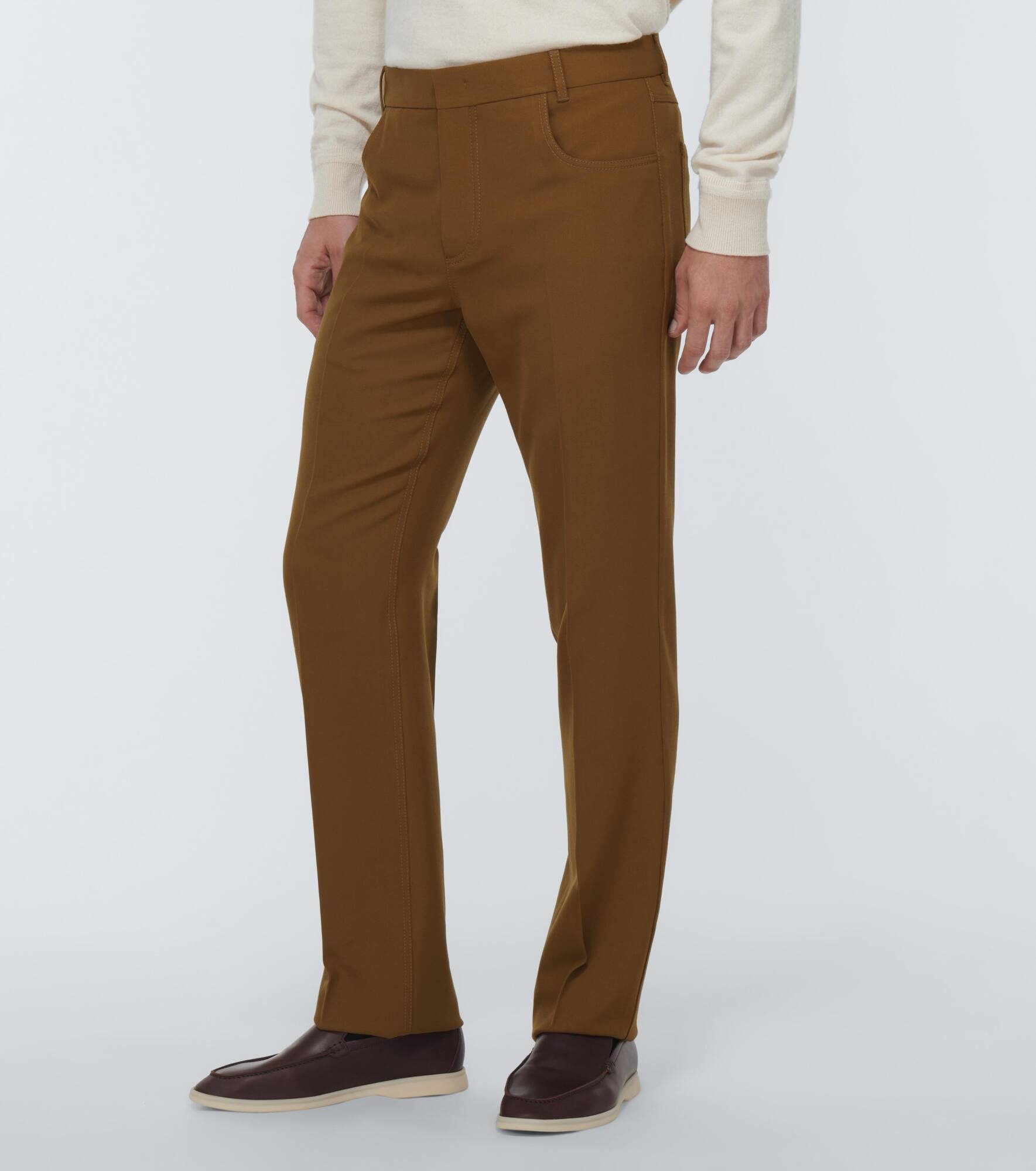 Graie tapered wool pants - 3
