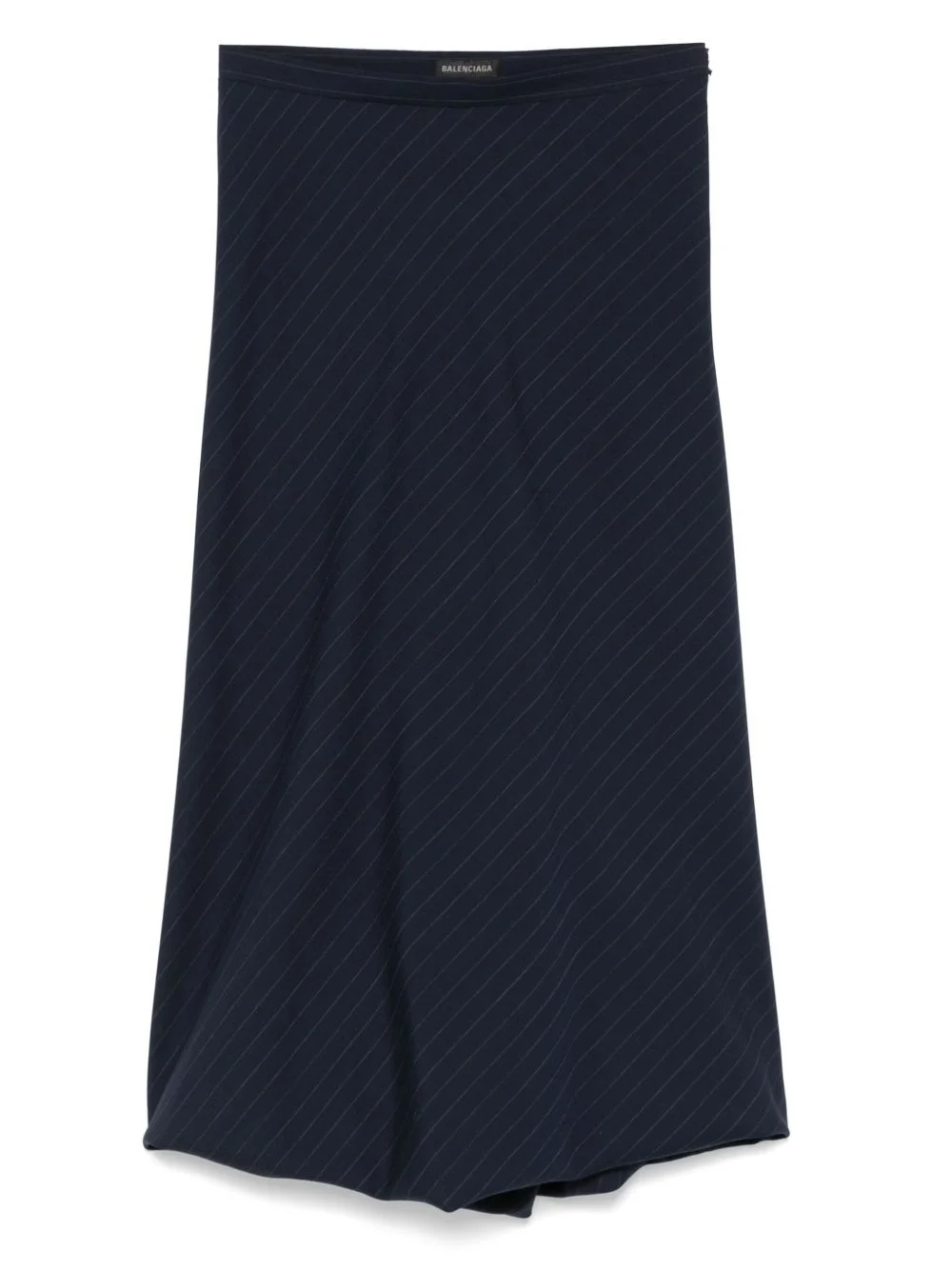striped midi skirt - 1