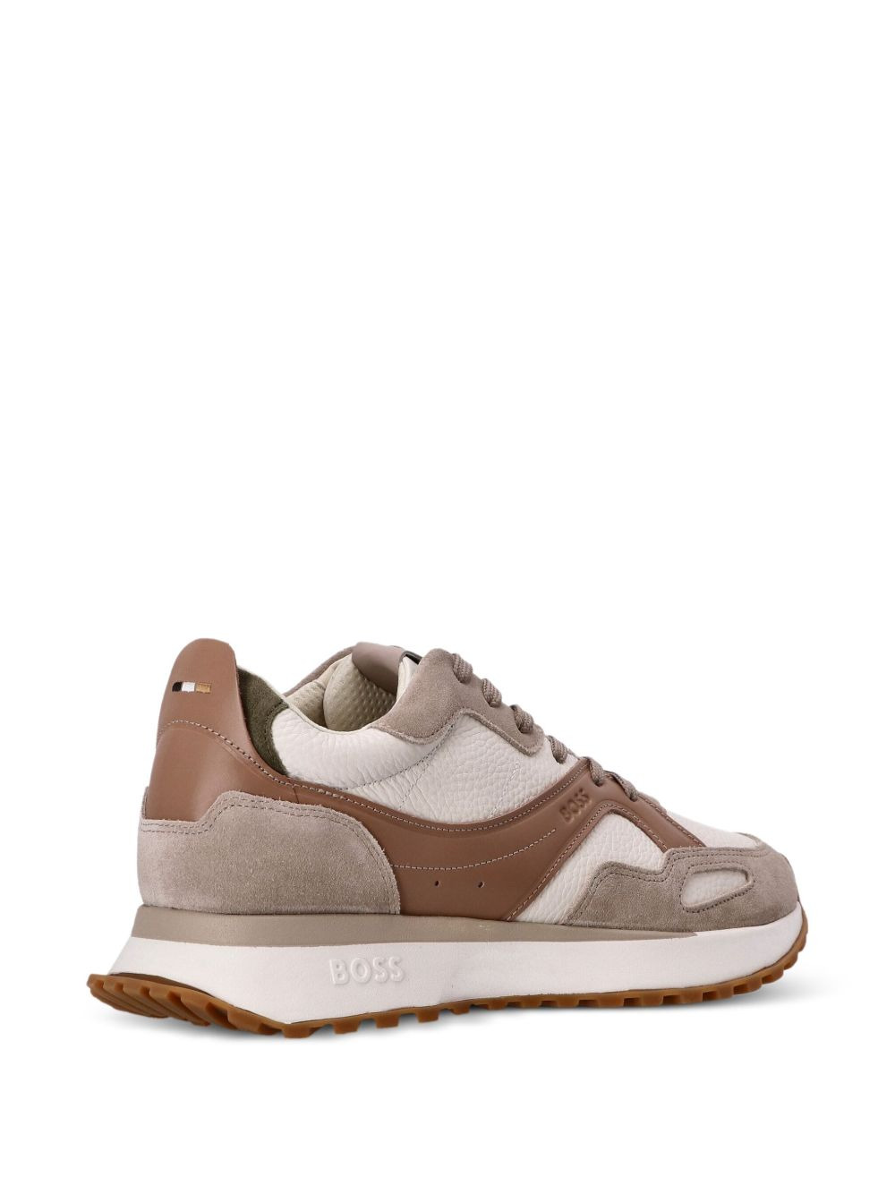 panelled sneakers - 3