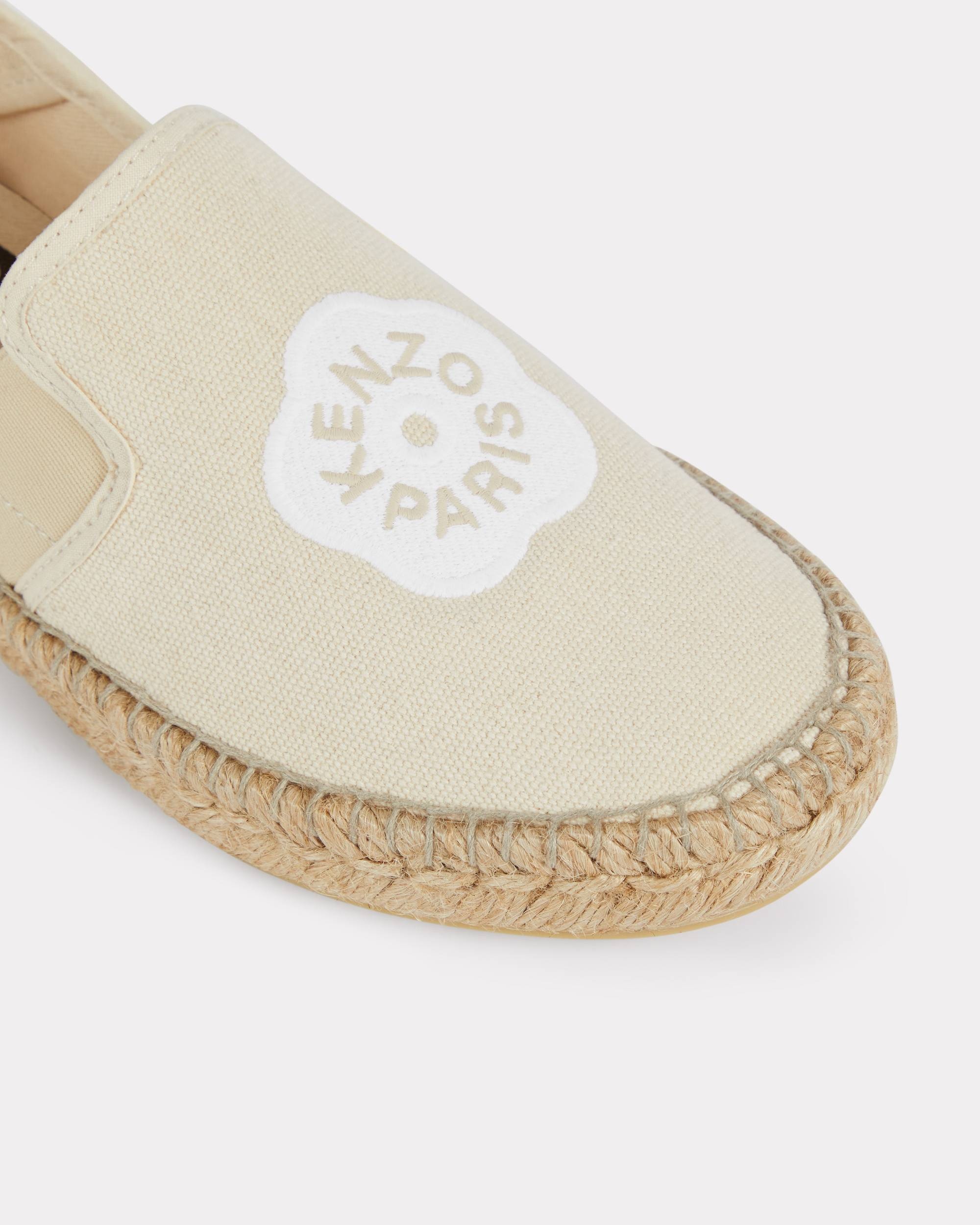 'Boke Flower 2.0' embroidered canvas espadrilles in cotton - 4