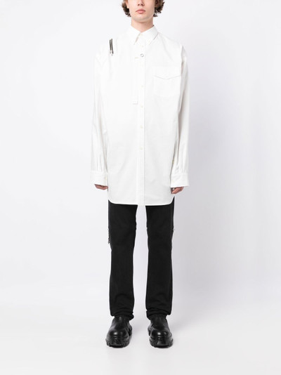 TAKAHIROMIYASHITA TheSoloist. zip-detail long-sleeved shirt outlook