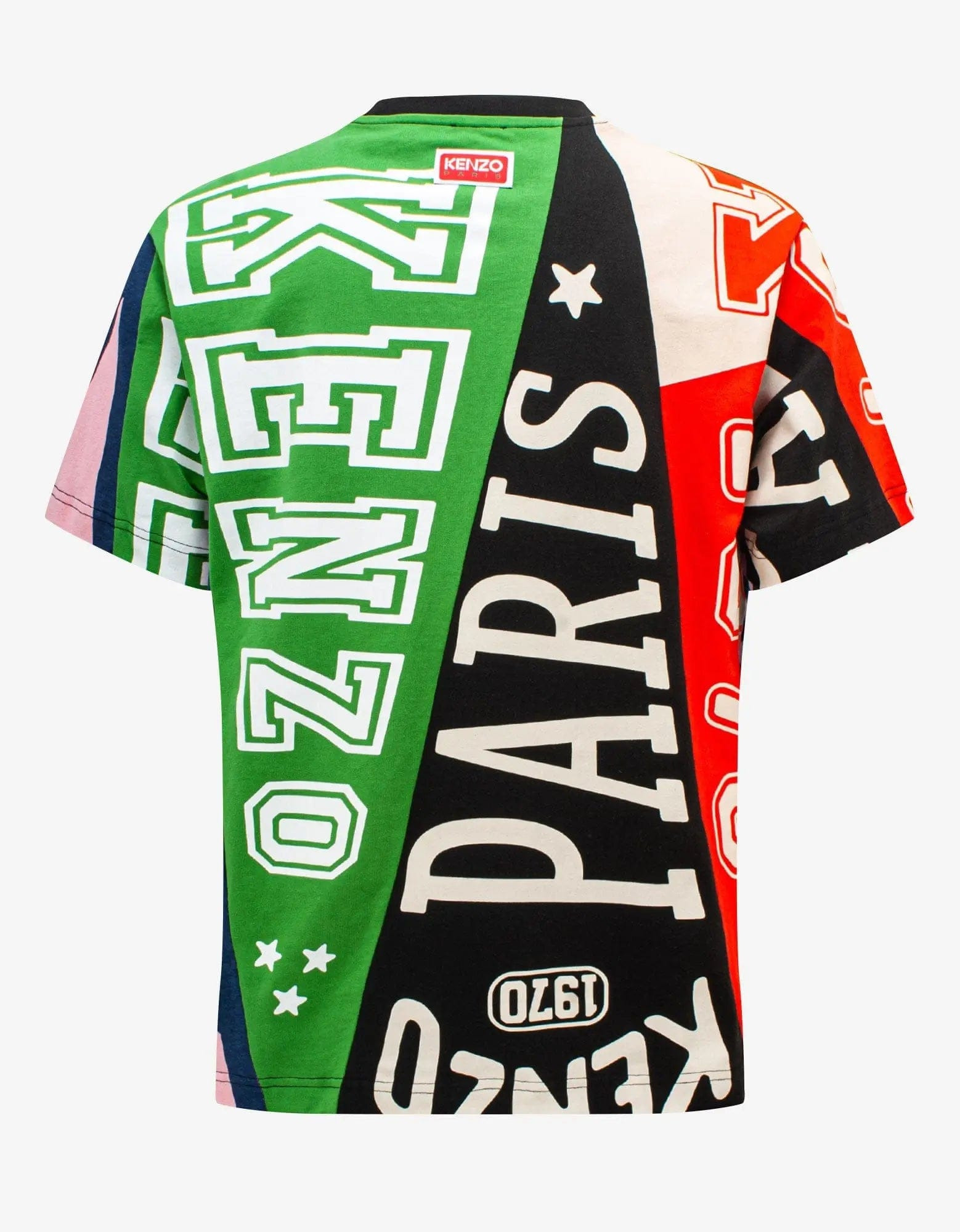 Kenzo Multicolour Logo Print T-Shirt - 2