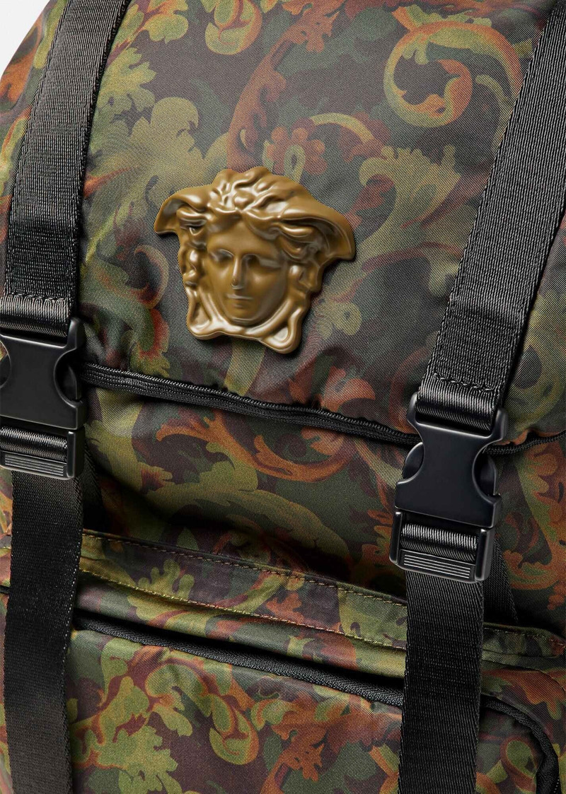 La Medusa Baroccoflage Print Backpack 5