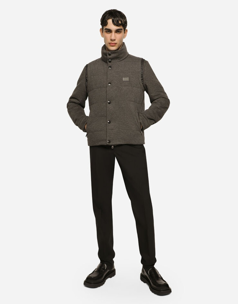 Jersey vest with branded tag 5