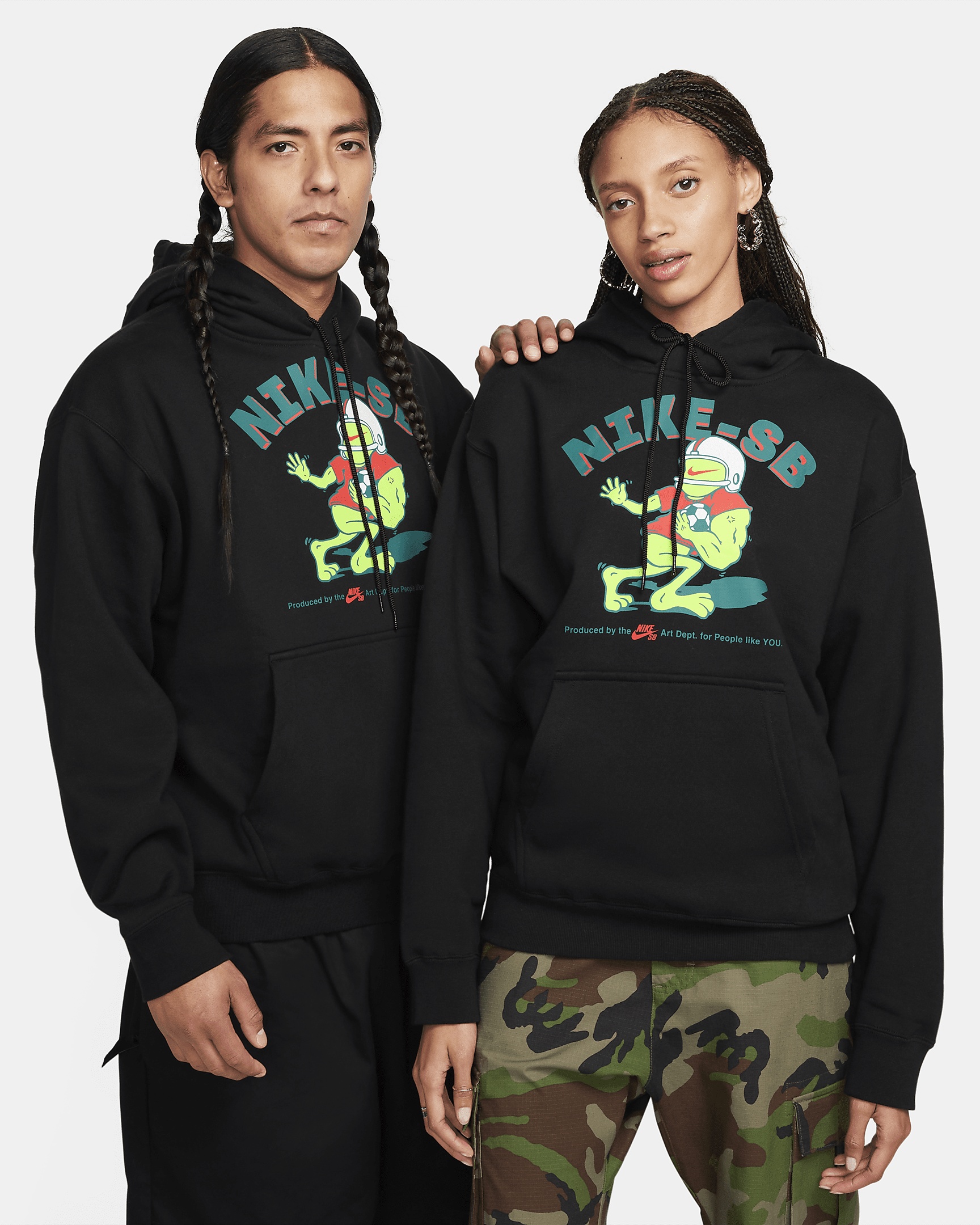 Nike SB Fleece Pullover Skate Hoodie - 1