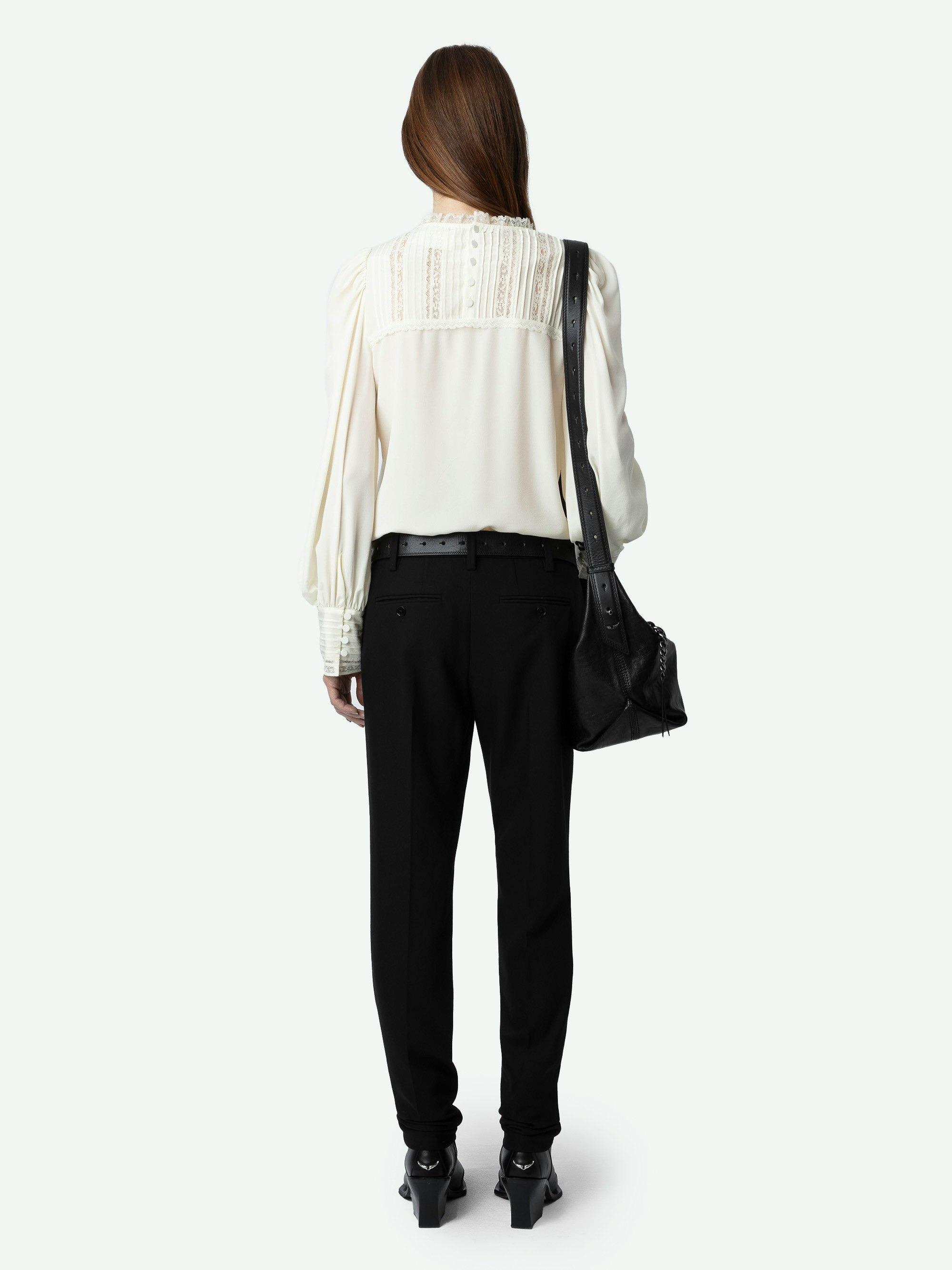 Thena Silk Blouse - 3