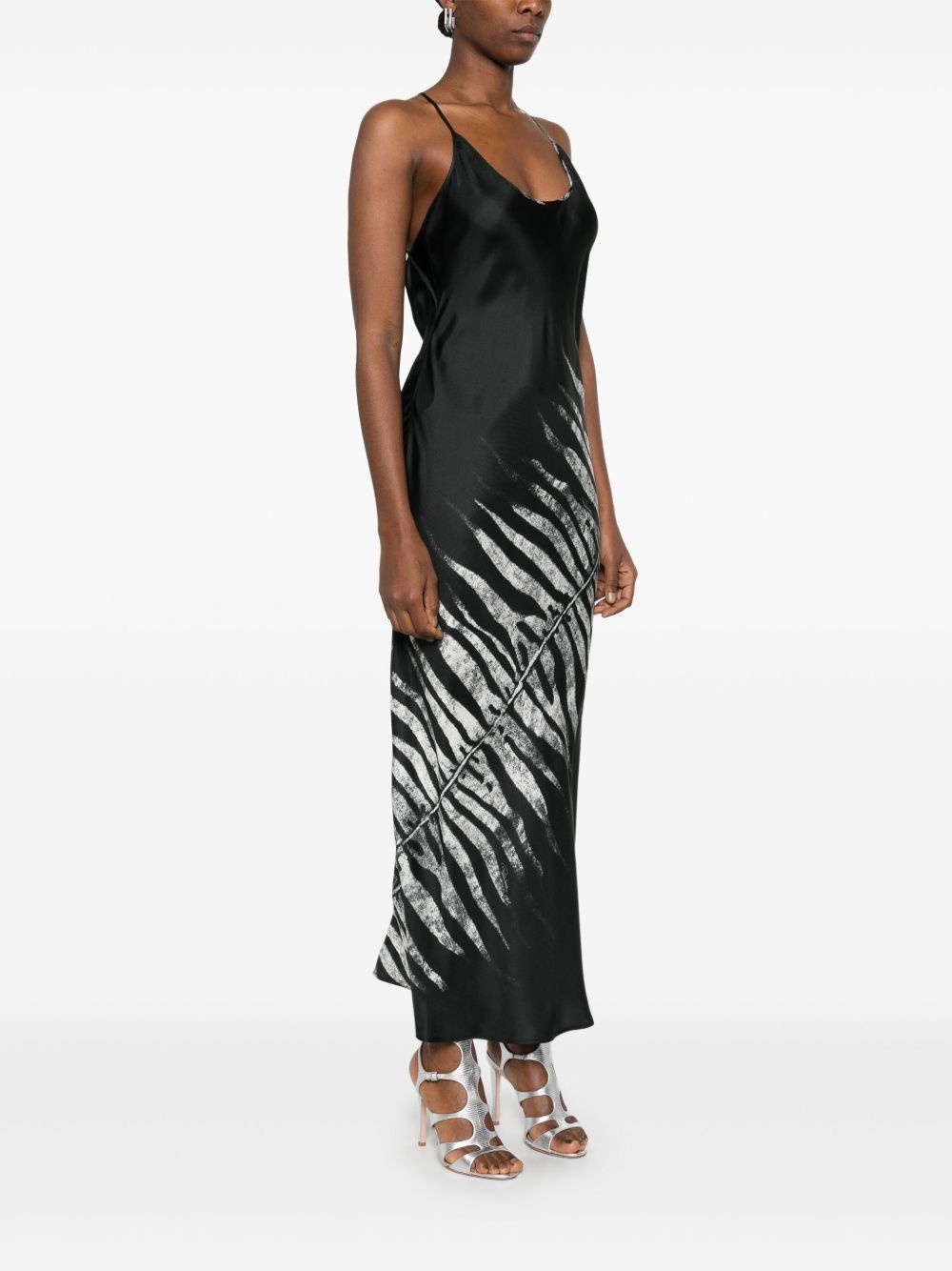 Tigress-print maxi dress - 3