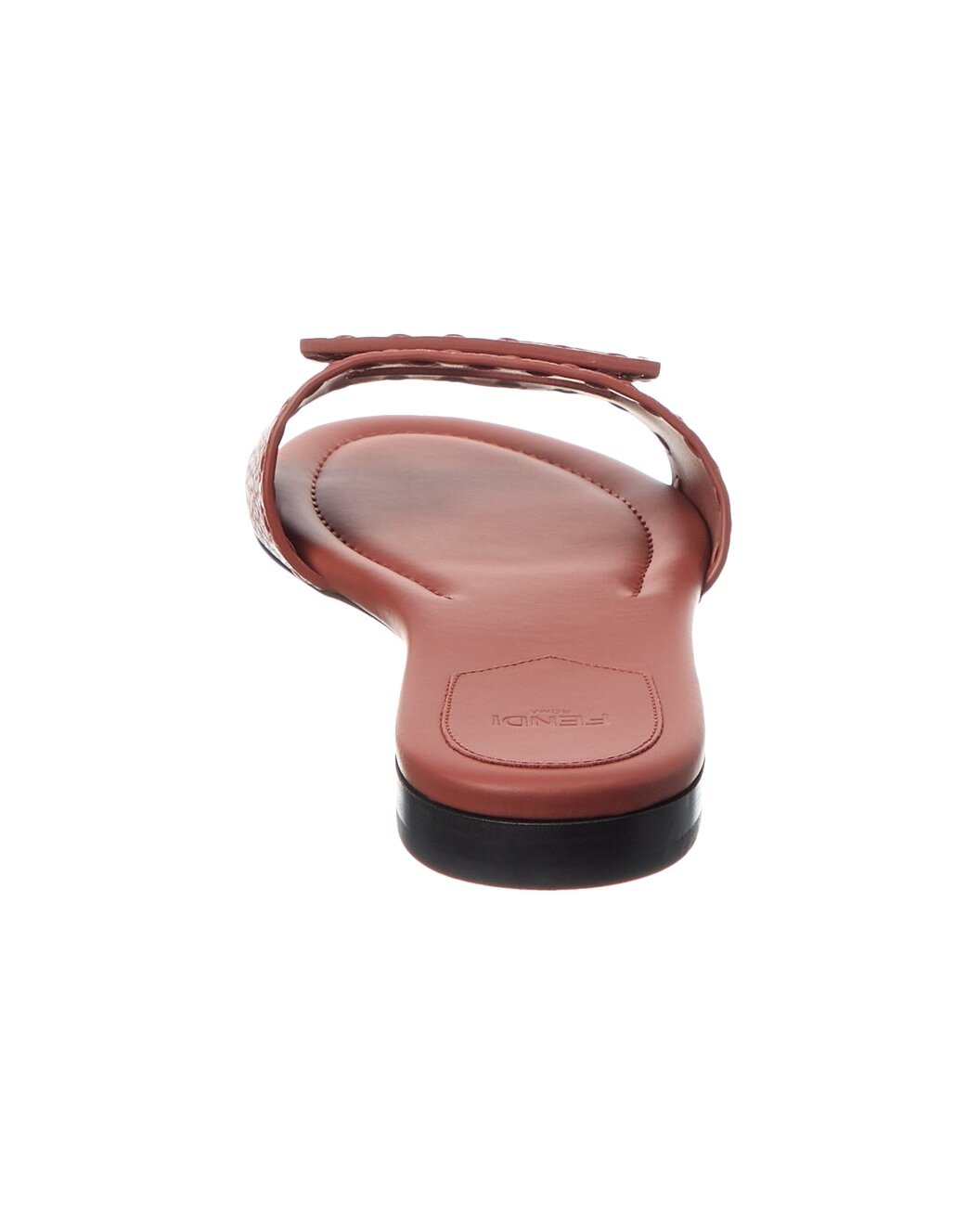 FENDI FF Baguette Leather Sandal - 3