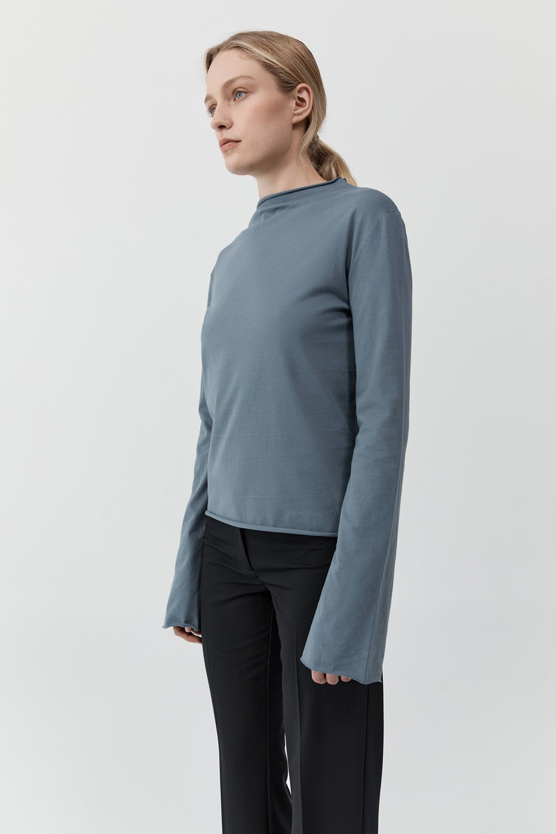 Funnel Neck Long Sleeve - Stormy Weather 3