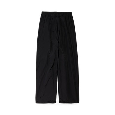 BALENCIAGA Men's Stencil Type Tracksuit Pants in Black outlook