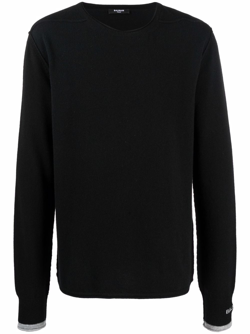 contrast-trim jumper - 1