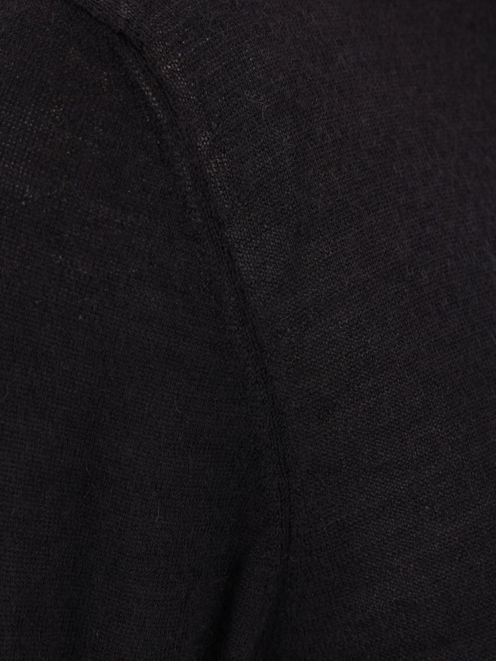 roll neck knit t-shirt - 3