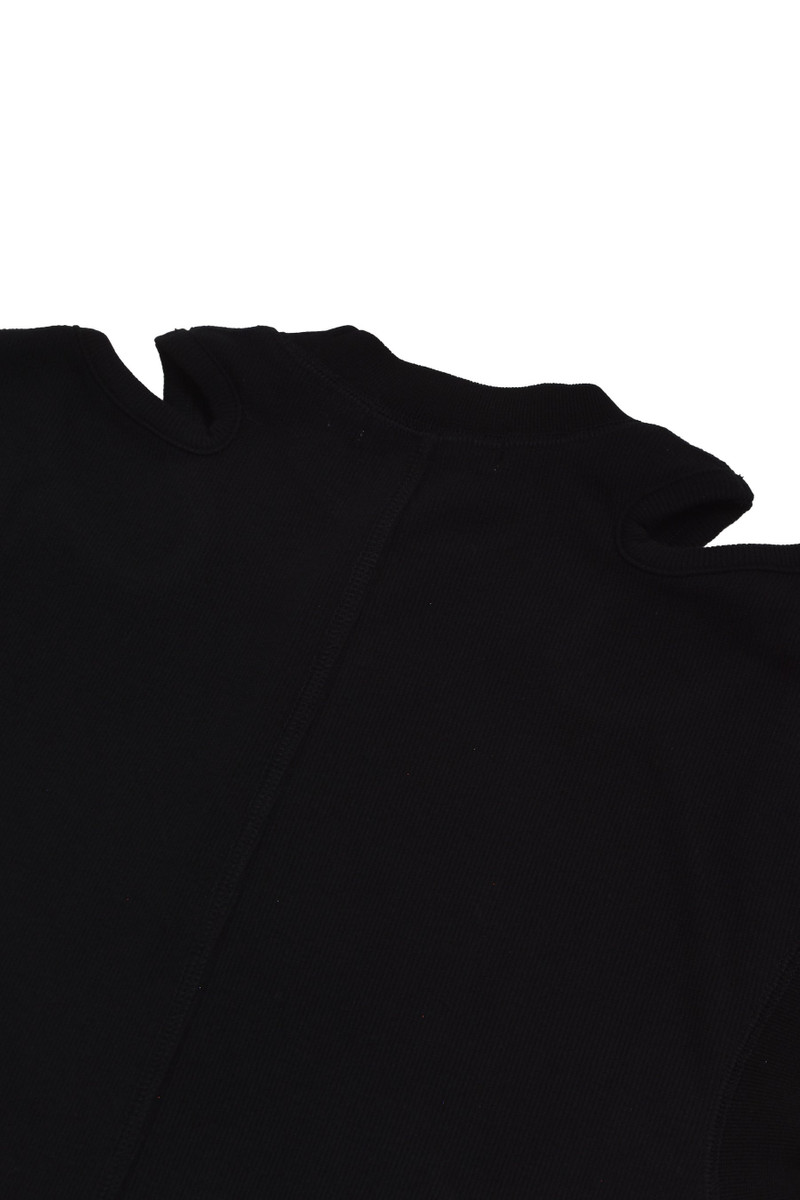 RIB JERSEY SLEEVELESS TOP / BLK 4