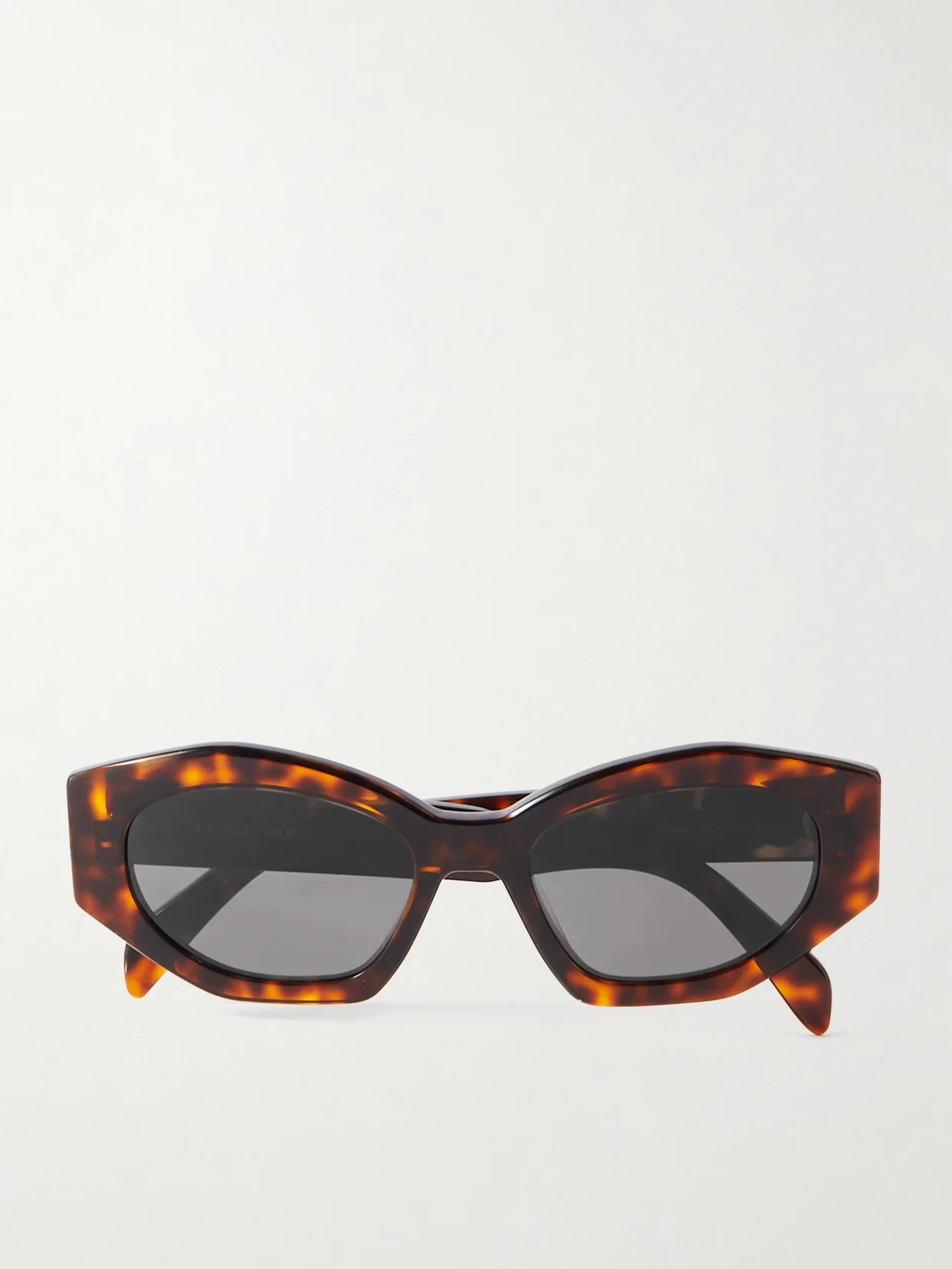 Triomphe Cat-eye Tortoiseshell Acetate Sunglasses - 1