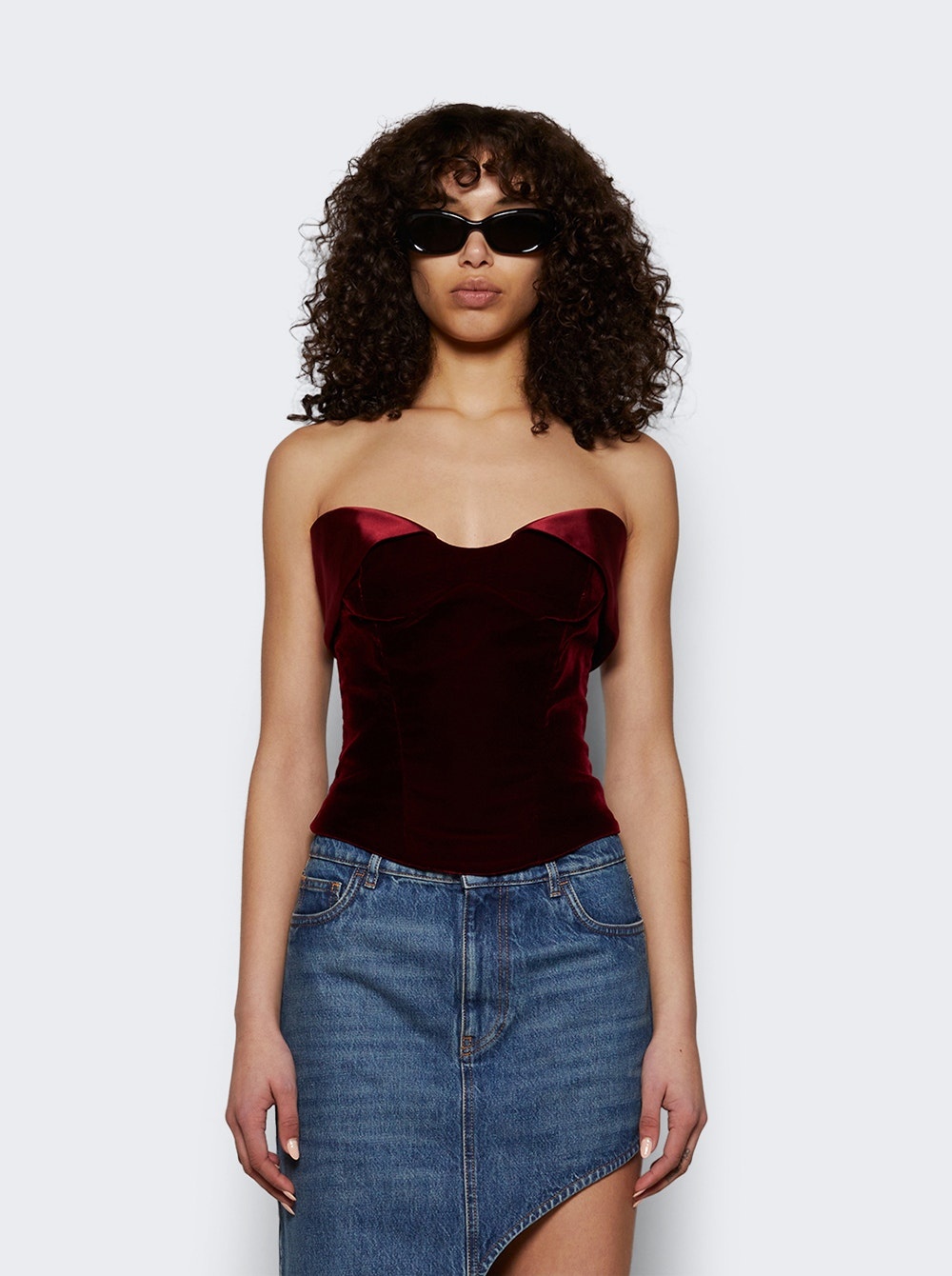 Bustier Top Blood Red - 2