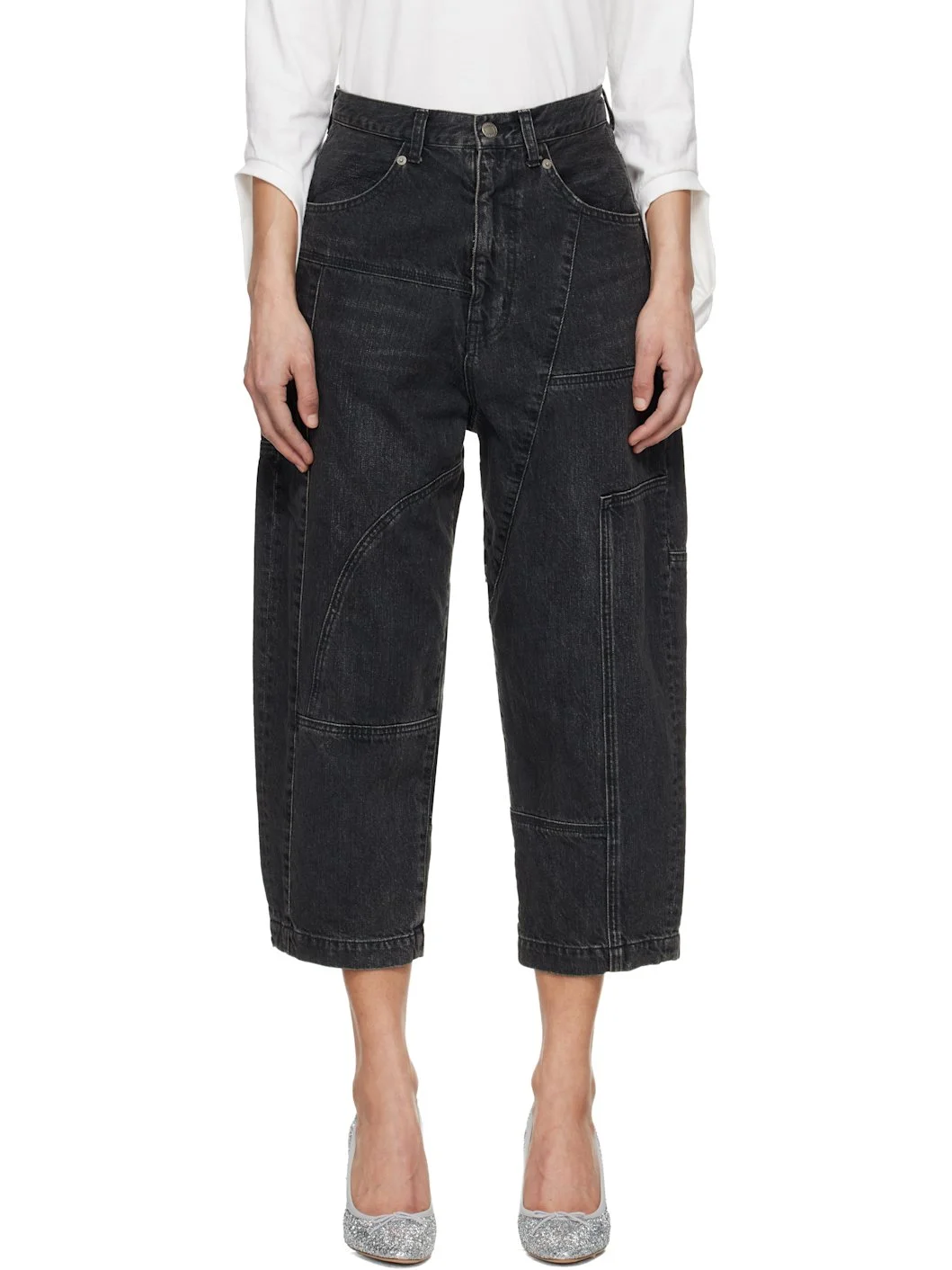Black UP1F1503-2 Jeans - 1